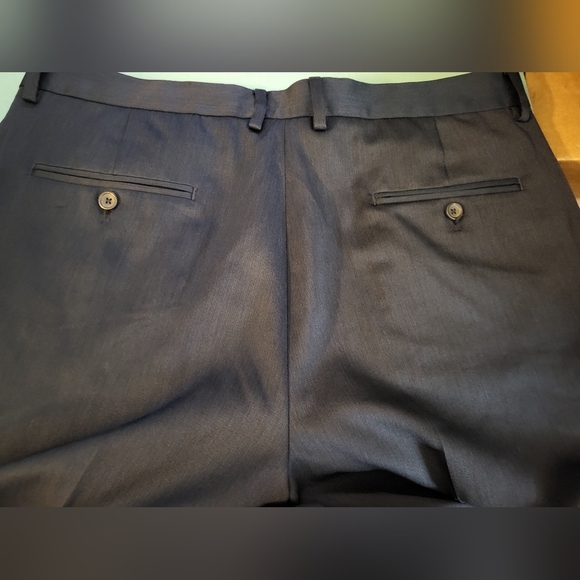 Mens Kenneth Cole Dark Navy Dress Pants sz 36x32 - Picture 4 of 4